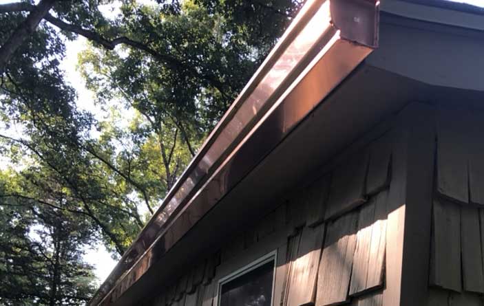 5-inch K Style Gutters Installation New Haven CT