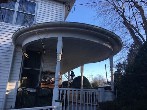 New Haven CT Radius Gutter