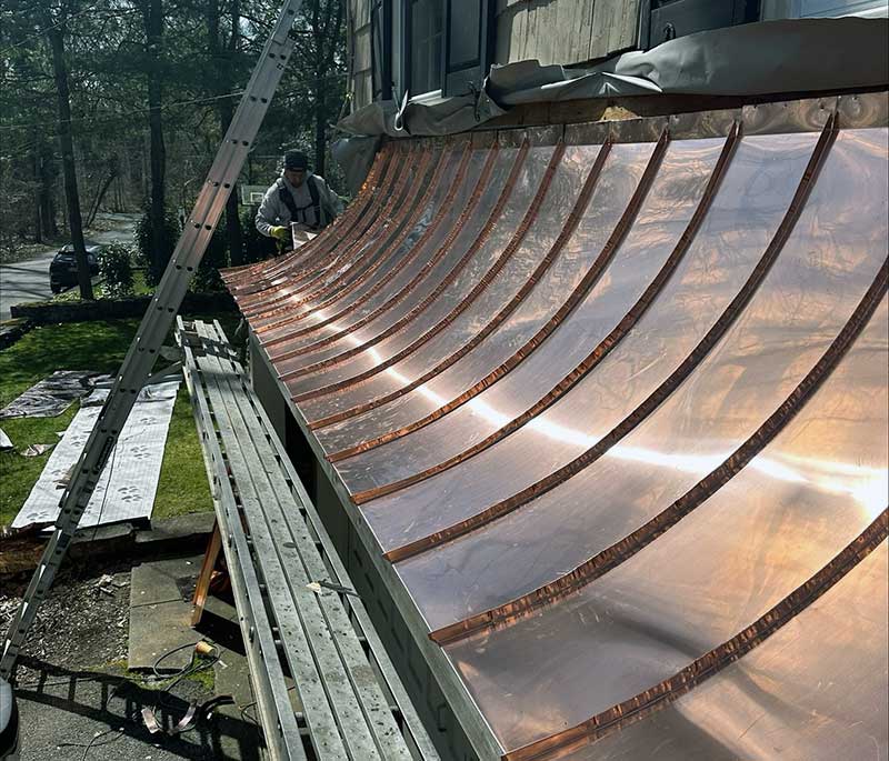 Standing Seam Metal Roofing Installation New Haven CT